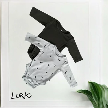 2db hosszú ujjú body