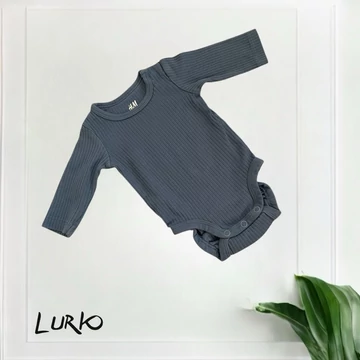 Hosszú ujjú bordás body