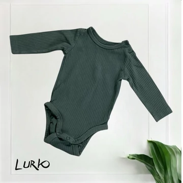Hosszú ujjú bordás body