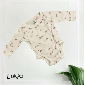 Hosszú ujjú átlapolt body