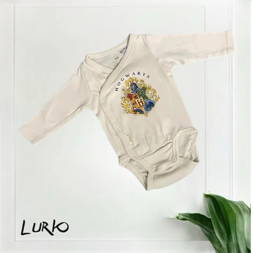 Hosszú ujjú Harry Potter átlapolt body