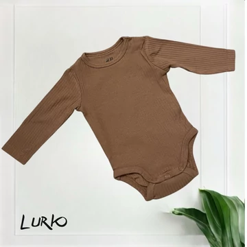 Hosszú ujjú bordás body