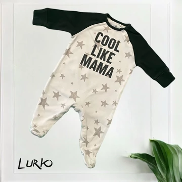 Cool Like Mama lábfejes rugdalózó kesztyű résszel