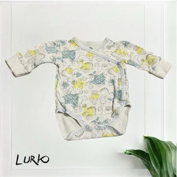 Hosszú ujjú átlapolt body