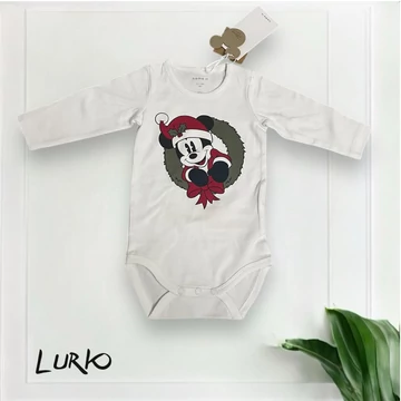 Mickes Mouse hosszú ujjú body