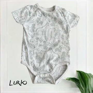 Szafaris rövid ujjú body