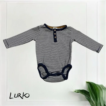 Hosszú ujjú body gombokkal