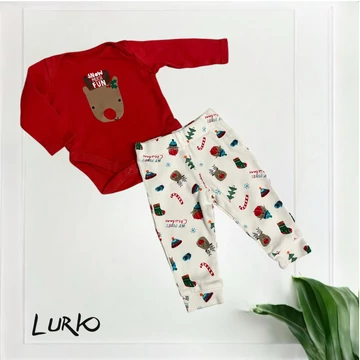 Karácsonyi szett bodyval és leggingel