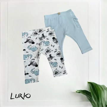 2 db bordás legging