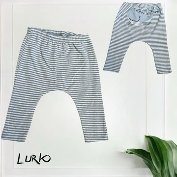 Legging fenekén mintával
