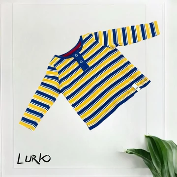 Hosszú ujjú gombos póló