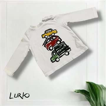 Hosszú ujjú járműves póló