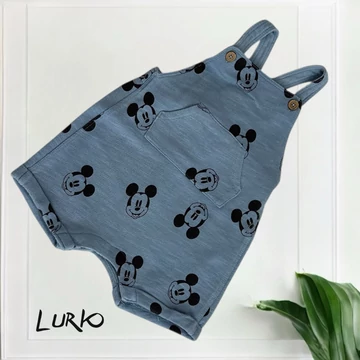 Disney Mickey Mouse rövid szárú kantárosnadrág