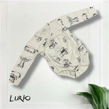 Winnie the Pooh hosszú ujjú átlapolt body