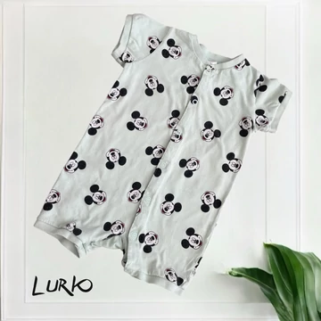 Disney Mickey Mouse mintás rövid szárú kezeslábas