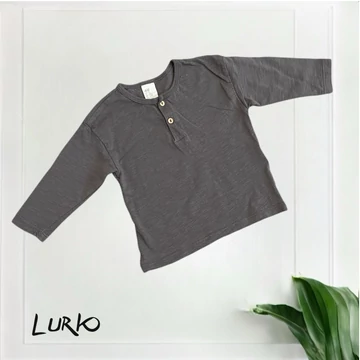 Hosszú ujjú Henley póló
