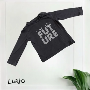 Hosszú ujjú póló felirattal