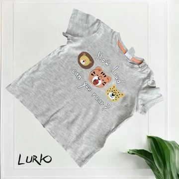 Állat mintás rövid ujjú póló
