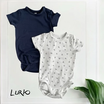 2 db rövid ujjú body