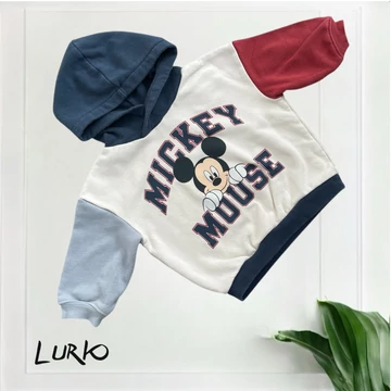 Mickey Mouse belülm bolyhos over-size felső