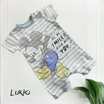 Mickey Mouse rövid szárú kezeslábas