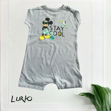 Dinsey Mickey Mouse rövid szárú kezeslábas