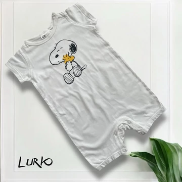 Snoopy rövid szárú kezeslábas