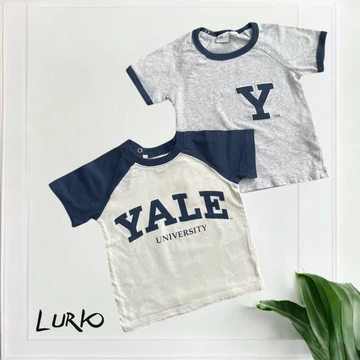 2 db Yale feliratos póló