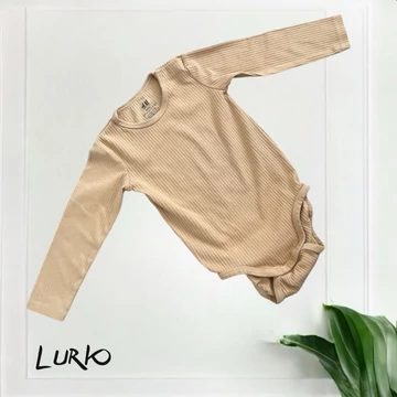 Bordás hosszú ujjú body