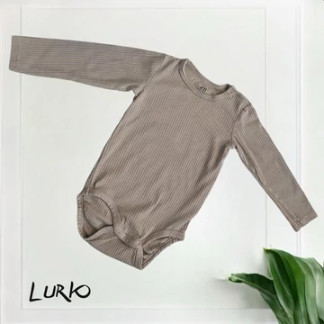 Bordás hosszú ujjú body
