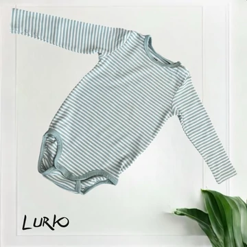 Bordás hosszú ujjú body