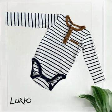 Hosszú ujjú Henley body