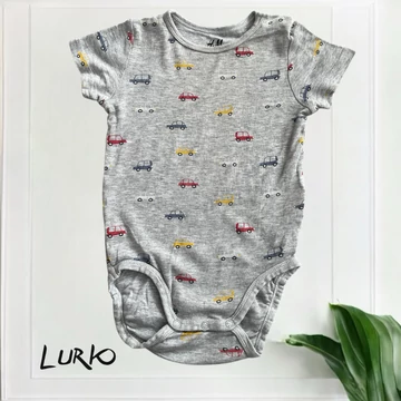 Járműves rövid ujjú body