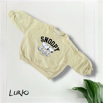 Snoopy mintás over-size felső