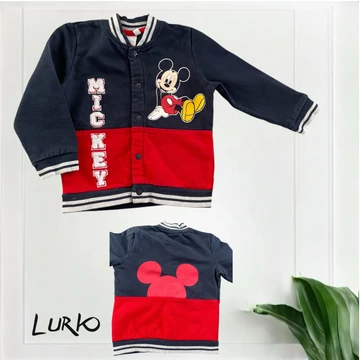 Mickey Mouse mintás patentos felső