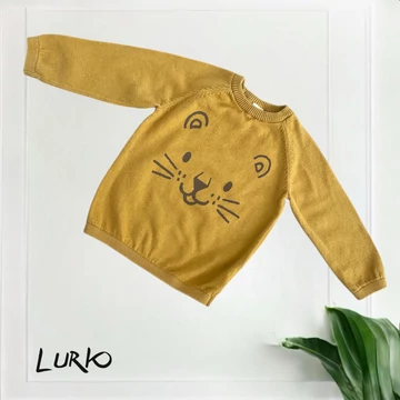 Mintás pulóver