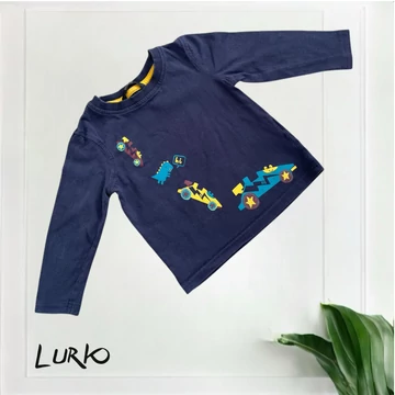 Autós hosszú ujjú póló