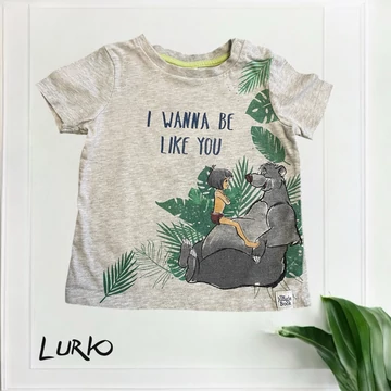 Disney Jungel Book mintás rövid ujjó póló