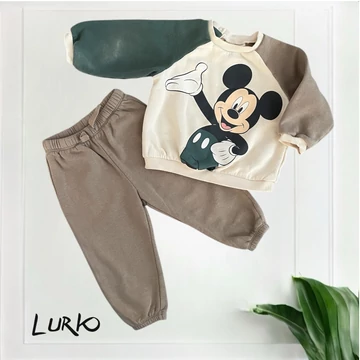 Mickey Mouse belül bolyhos melegítő