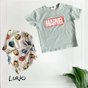 Marvel mintás rövid ujjú szett