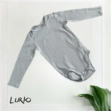 Bordás hosszú ujjú body