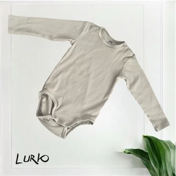 Hosszú ujjú bordás body