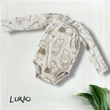 Winnie The Pooh mintás hosszú ujjú body