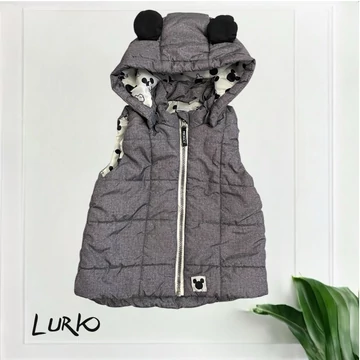 Mickey Mouse mintás mellény fülekkel