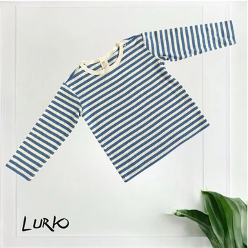 Hosszú ujjú bordás póló