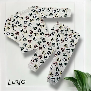 Mickey Mouse hosszú ujjú pizsama