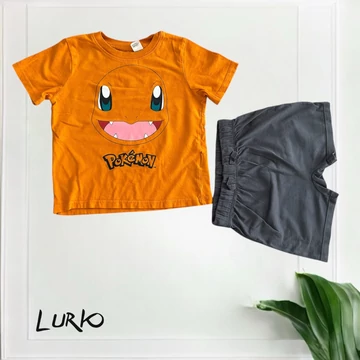 2 részes rövid ujjú Pokemon szett