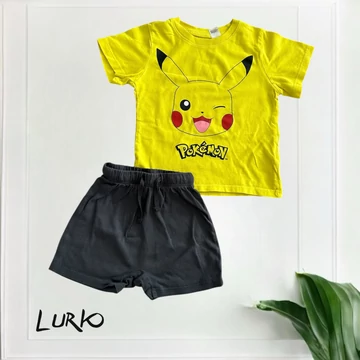 2 részes rövid ujjú Pokemon szett