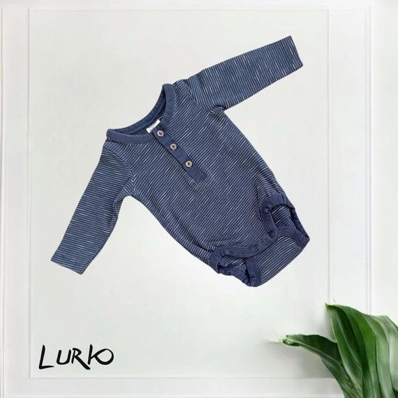 Hosszú ujjú body gombokkal
