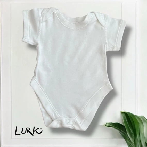 Fehér rövid ujjú body
